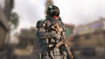 MW2 Season 5 Reloaded release date: Velikan operator in front of the Strike map in Modern Warfare 2