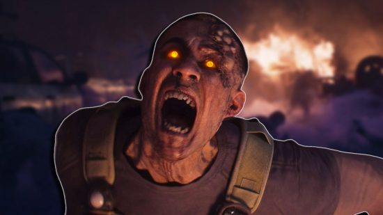 Call of Duty MW3 Zombies: A zombie screeching.
