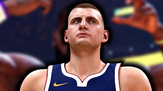 NBA 2K24 Jokic rating: an image of Nikola Jokic