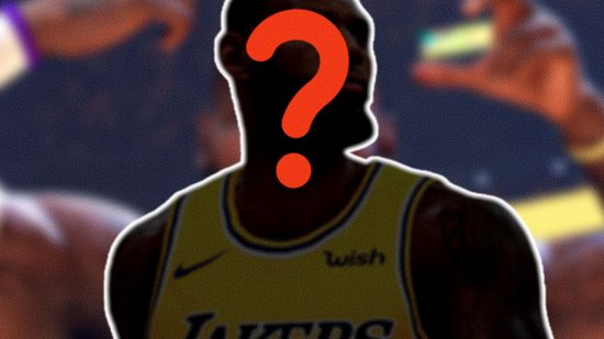 NBA 2K24 LeBron James: an image of LeBron with a question mark over his face