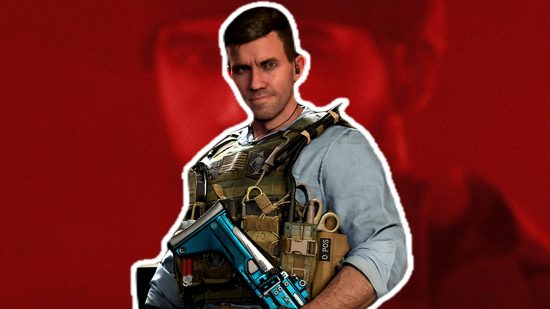 Warzone Season 5 MX Guardian buff: an image of Phil Graves on a red backdrop