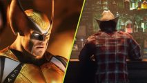 Wolverine game release estimate: an image of Wolverine in Marvel's Midnight Suns and Marvel's Wolverine.