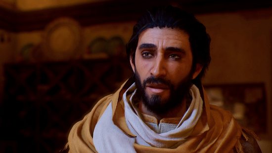 Assassin's Creed Mirage preview: an image of Basim smirking