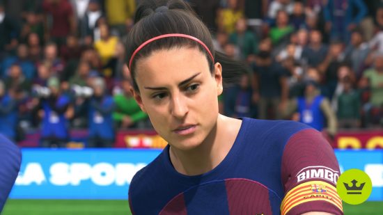 FC 24 5 star skillers: killers: Alexia Putellas looking to the side.