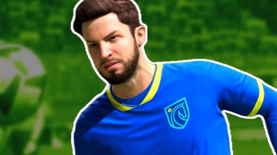 FC 24 Kvaratskhelia rating: an image of the player from FIFA 23