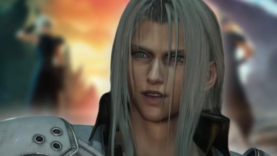 Final Fantasy 7 Rebirth Collector's Edition: Sephiroth can be seen