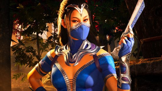 Mortal Kombat 1 unlock Kameo fighters: an image of Kitana from MK1