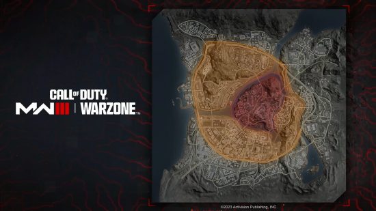 MW3 Zombies: An overview of the Operation Deadbolt map and its difficulty zones.