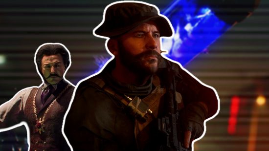 MW3 Zombies story missions: an image of Captain Price and Nero Blackstone from Black Ops 3