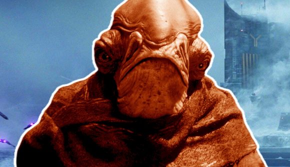 Star Wars Eclipse characters: an image of a mon calamari from the RPG