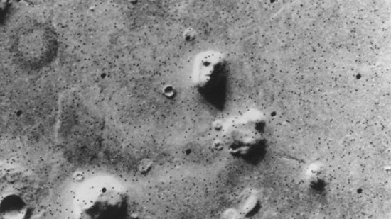 Starfield easter eggs: The Face of Mars image.