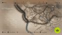Assassin's Creed Mirage Left Behind Enigma: A zoomed-out image of the map showcasing the solution to the Left Behind Enigma puzzle.