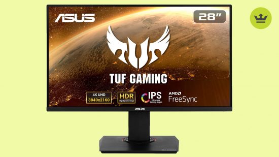 Best PS5 monitor: ASUS TUF gaming VG289Q