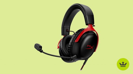 Best wired gaming headset: The HyperX Cloud III.