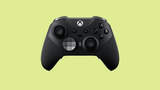 Best Xbox controller chargers: Xbox Elite Controller Series 2 in front of a green background