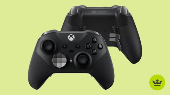 Best Xbox Series X accessories: The Xbox Elite Wireless Controller Series 2 in black.