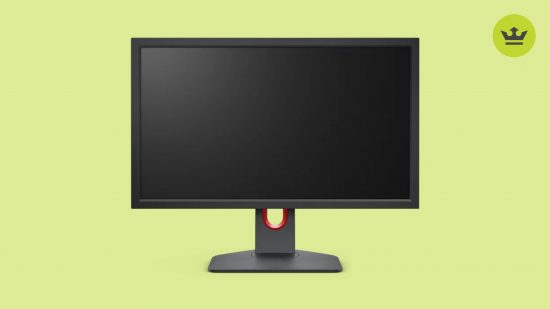 Best Xbox Series X monitors: BENQ ZOWIE monitor in front of a green background