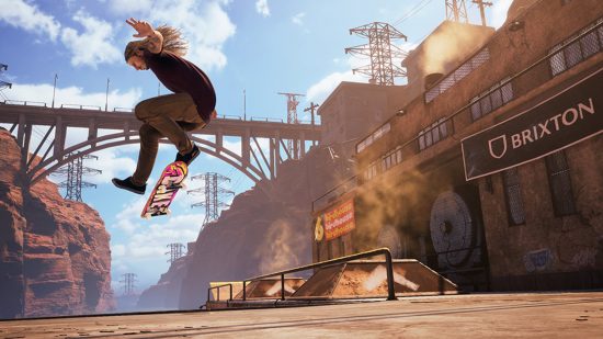 Best Xbox Games: A skateboarder can be seen