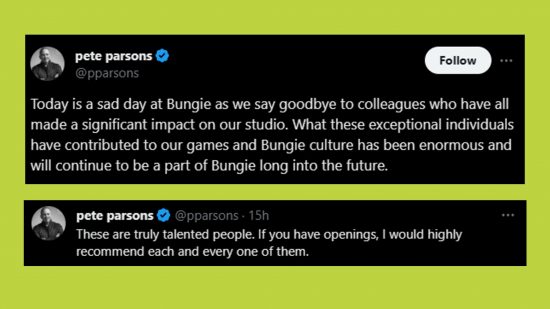 Destiny 2 The Final Shape delay layoffs: comments from the CEO