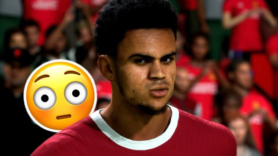 FC 24 pack odds Bateson87: Liverpool's Luis Diaz with a shocked emoji