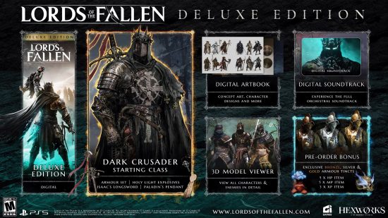 Lords of the Fallen Deluxe Edition Dark Crusader class
