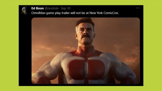 MK1 NYCC trailer: an image of a second tweet from Ed Boon