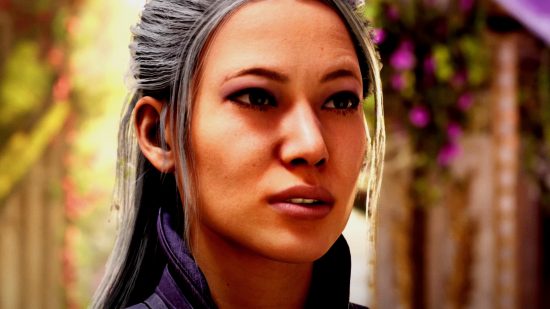 Mortal Kombat 1 Sindel subtitle bug fix: an image from the MK1 story of the character