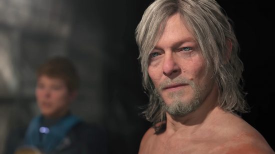 PS5 exclusives: Sam Bridges standing with greying hair in Death Stranding 2