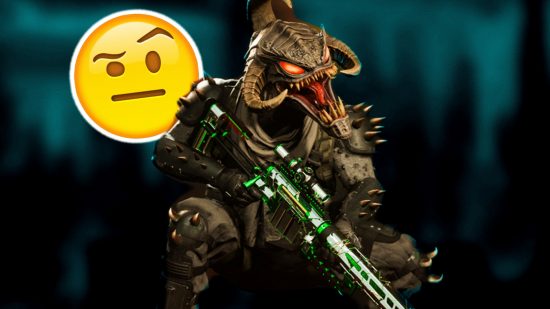Warzone Season 6 most popular gun: an image of an alien from Call of Duty
