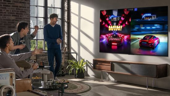 TV OLED Ultimate Gaming Desktop