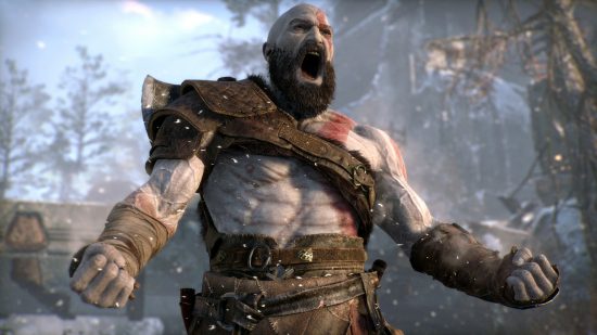 Best PS4 games: Kratos roars in anger