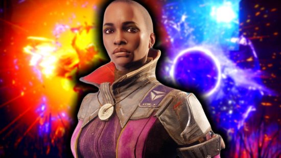 Destiny 2 Season 23 Artifact perks: an image of Ikora Rey with a colorful explosion behind her
