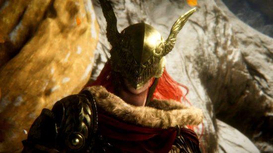 Elden Ring DLC trailer speculation The Game Awards: an image of Malenia with her helmet on