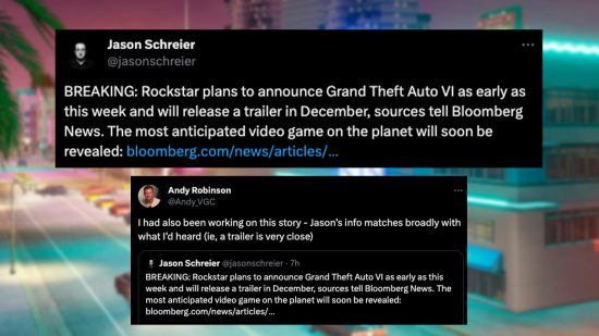 GTA 6 announcement leaks rumors