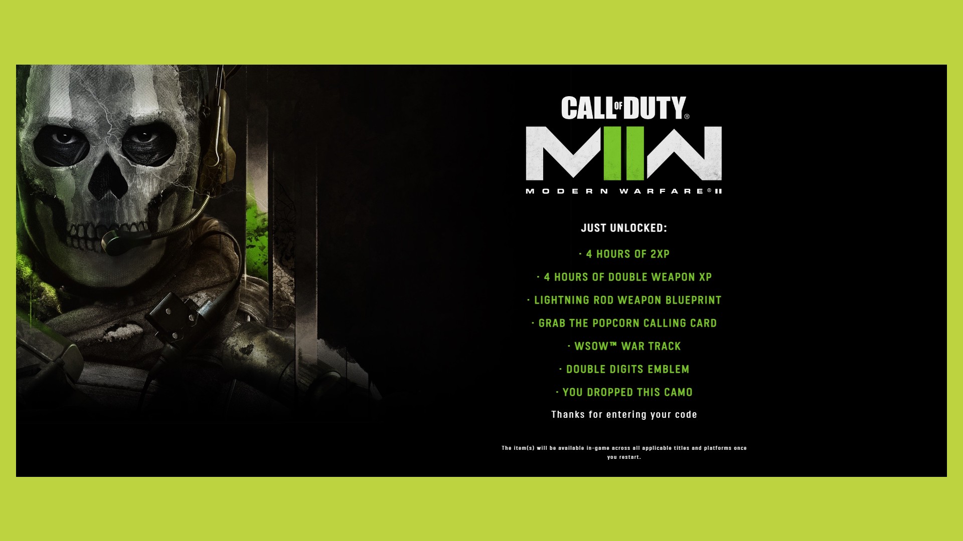 Redeem These NEW FREE MW3 REWARDS for a Limited-Time! 