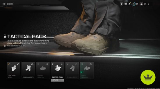 MW3 meta: The Tactical Pads in the gear page.