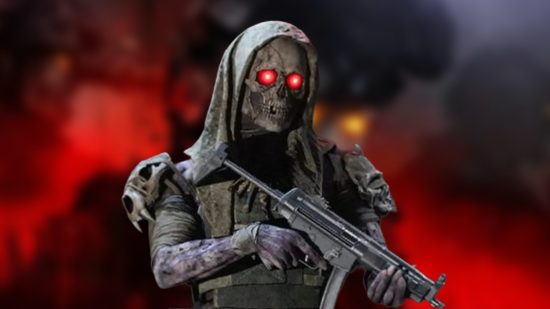 MW3 Zombies: Call of Duty MW3 Zombies Operator Skin, Bone Collector, which is a reward for completing all Acts