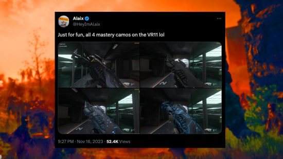 MW3 Zombies VR-11 leaks