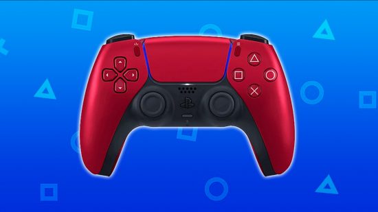Volcanic Red PS5 Controller