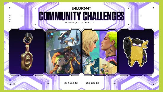 Valorant Community Challenges 2023: the rewards available