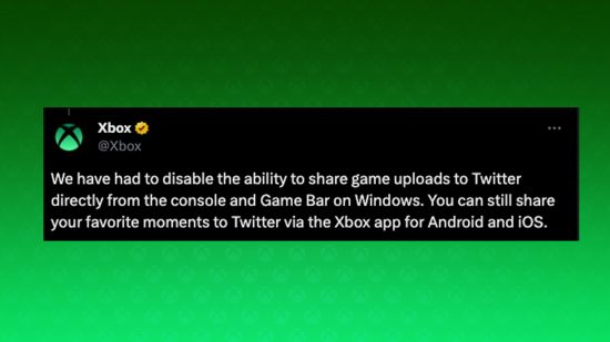 Xbox Twitter X features