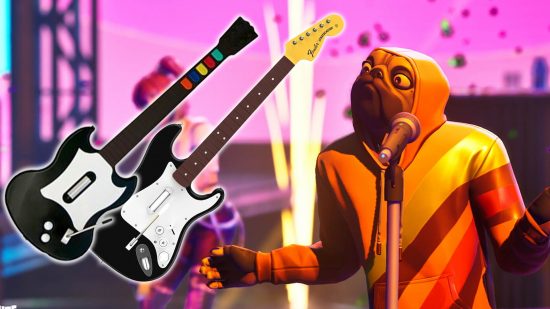 Fortnite Festival guitar hero controller update