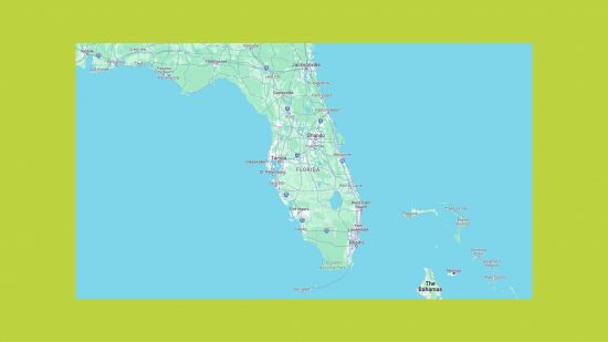 GTA 6 map: a map of Florida