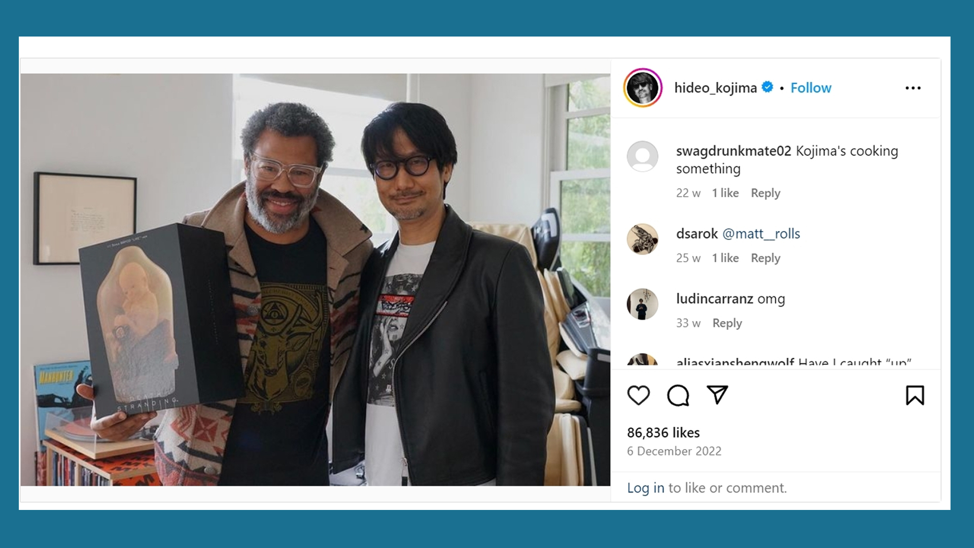 Hideo Kojima Is Making A New Game Called OD With Jordan Peele
