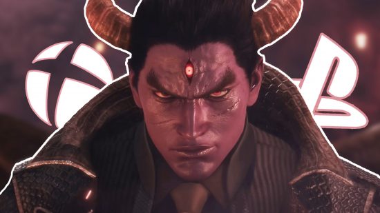 Tekken 8 demo: Kazuya in his devil form with two large horns
