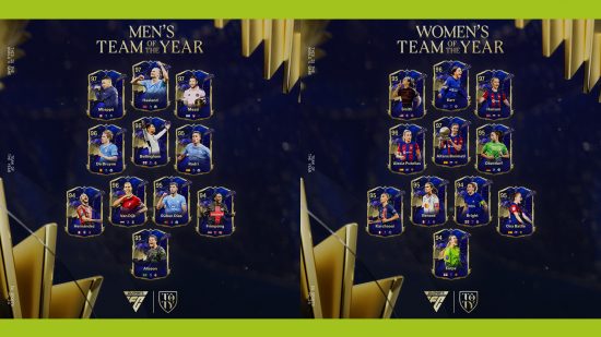 FC 24 TOTY: the full line-ups for both teams