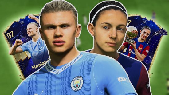 FC 2024 TOTY: Manchester City's Erling Haaland and Barcelona Femini's Aitana Bonmatí