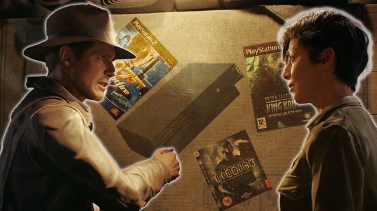 Indiana Jones and the Great Circle: An image of Indiana Jones and Gina.