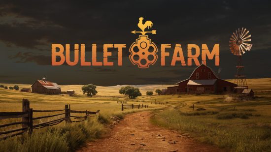 BulletFarm studio announcement: An image of the BulletFarm Games logo.