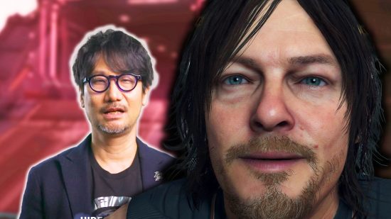 Death Stranding 2 Ship: An image of Hideo Kojima and Norman Reedus.
